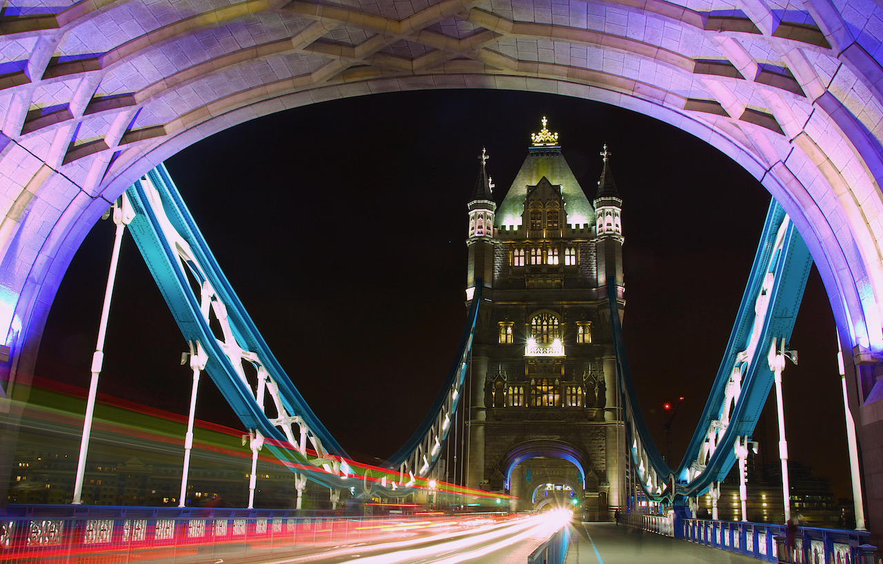 Tower Bridge lights